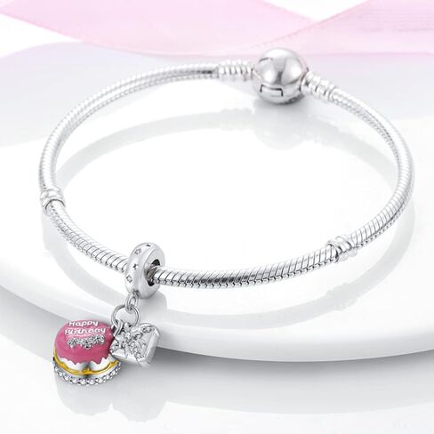 مجوهرات NARMO 925 سحر الفضة الاسترليني للأساور سحر الخرزة الأصلي لسوار باندورا سحر الفراشة سحر القلب المتدلي سحر عباد الشمس سحر الفضة سحر الهدايا in Kuwait