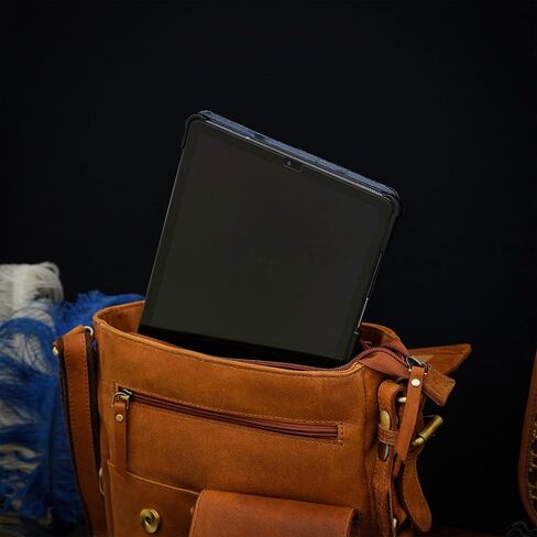 Mythrojan URBAN VIKING SATCHEL REAL LEATHER Messenger bag Vintage Look Celtic iPad Tablet Bag Cross Body Shoulder Bag, 10.6"x8.6"x 2.6" in Saudi Arabia