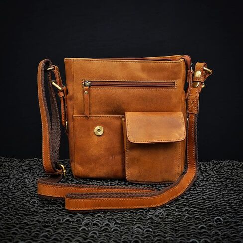 Mythrojan URBAN VIKING SATCHEL REAL LEATHER Messenger bag Vintage Look Celtic iPad Tablet Bag Cross Body Shoulder Bag, 10.6"x8.6"x 2.6" in Saudi Arabia