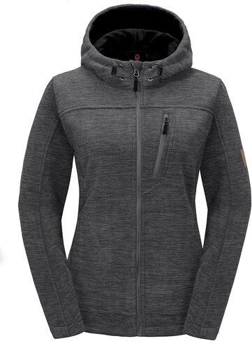 Little Donkey Andy Women's Thermal Polar Fleece Jackets for Hiking Travel Ski Midweight Warm Windproof Hooded Winter in Saudi Arabia