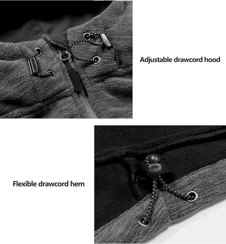 Little Donkey Andy Women's Thermal Polar Fleece Jackets for Hiking Travel Ski Midweight Warm Windproof Hooded Winter in Saudi Arabia