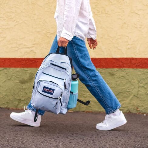 JanSport Big Student Backpack-Travel, or Work Bookbag with 15-Inch Laptop Compartment, Cyberspace Galaxy, One Size in Saudi Arabia
