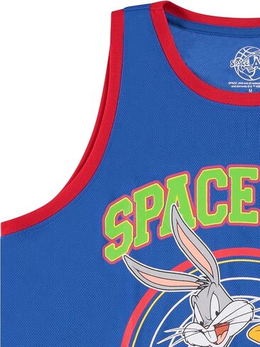 جيرسي كلاسيكي للرجال من Space Jam - Tune Squad Monstars & Bugs Bunny Jersey 90's Classic Mesh Tank Top in Saudi Arabia