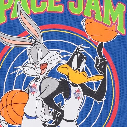 جيرسي كلاسيكي للرجال من Space Jam - Tune Squad Monstars & Bugs Bunny Jersey 90's Classic Mesh Tank Top in Saudi Arabia