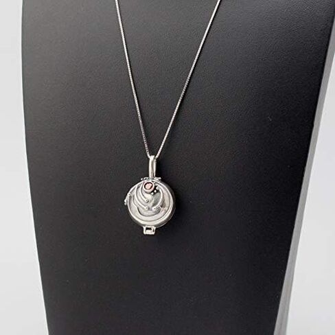 parelegzo S925 Elena's Vervain Locket Retro Pendant Necklace The Vampire Diaries Women Jewelry in Kuwait