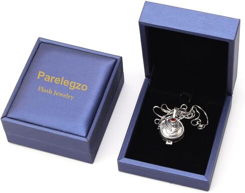 parelegzo S925 Elena's Vervain Locket Retro Pendant Necklace The Vampire Diaries Women Jewelry in Kuwait