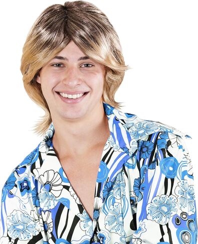 Kangaroo's Halloween Accessories - Ladies Man Wig in Saudi Arabia