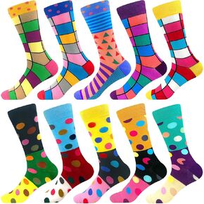 Colorful Socks for women Fun Funny Funky Animal Marvel Pattern Socks Calf Pack, Premium Cotton, Size 6-11