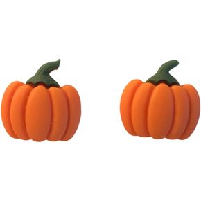 Cute Clay Style Pumpkin Earrings for Halloween, Autumn, Thanksgiving and More. Affordable Pumpkin Earrings for Girls, Women, Teens, And Gifts. Lightweight Popular Autumn Earrings in Saudi Arabia