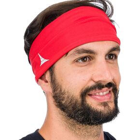 French Fitness Revolution Mens Headband - Guys Sweatband & Sports Headband for Running, Crossfit, Working Out and Dominating Your Competition - Performance Stretch & Moisture Wicking
