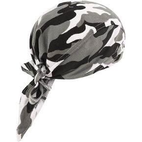 Men Women Breathable Cycling Headscarf Bandana Cap Adjustable Sweat Wicking Skull Cap Biker Head Scarf Head Wrap Liner Cap