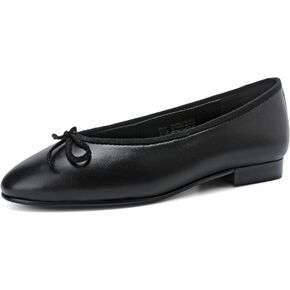 Euphoria Genuine Lambskin Bow Ballet Flats