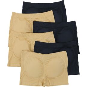 ToBeInStyle Women’s Pack of 6 Enhancing Butt Boosting Padded Underwear