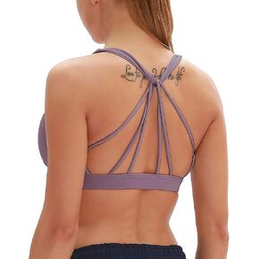 حمالة صدر رياضية مبطنة للسيدات من icyzone للجري والتمارين الرياضية متوسطة التأثير in Kuwait