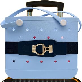 حزام سفر dtylean للأمتعة فوق المقبض - أحزمة أمتعة أنيقة وعالية المرونة لحمل الحقائب وحقائب السفر وحقيبة الظهر وإضافة حقيبة للنساء والرجال (أسود) in Kuwait