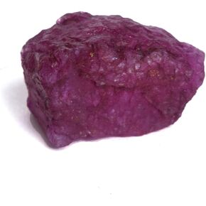 GEMHUB Rough Red Ruby Gemstone 28.50 Ct Natural Raw Rough Certified Red Ruby Stone