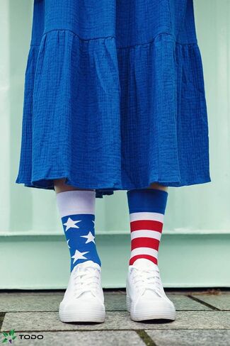TODO Colours Funny Socks for Men, Women - Cool and Crazy Dress Mens Socks Funny Christmas Gift - EU Production in Kuwait