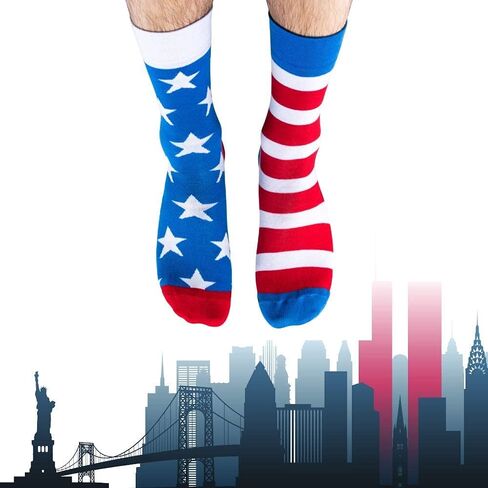 TODO Colours Funny Socks for Men, Women - Cool and Crazy Dress Mens Socks Funny Christmas Gift - EU Production in Kuwait