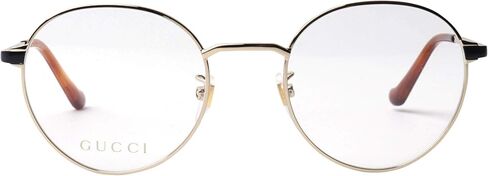 Gucci GG 0581O 005 Gold Metal Round Eyeglasses 50mm in Saudi Arabia