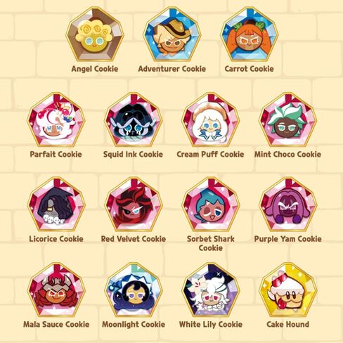 سلسلة مفاتيح Cookie Run Soulstone Vol.3 وVol.4 (اختيار عشوائي لسلسلة مفاتيح واحدة) in Kuwait