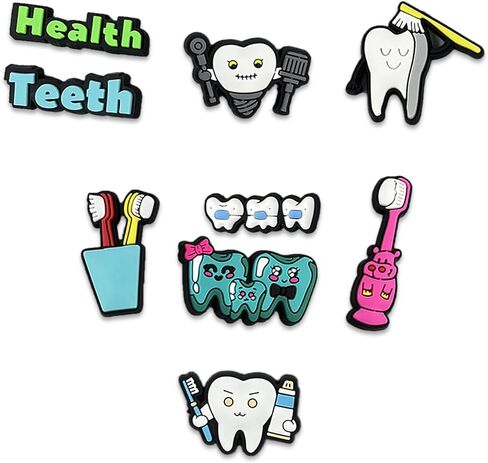 31 قطعة من سحر تمساح الأسنان للأطفال والبنات والأولاد البالغين، حزمة سحر تمساح لتزيين الأحذية، سحر دبابيس التمساح لطبيب الأسنان سحر التمساح لسوار سوار التمساح، ملحقات التمساح، دبابيس الأحذية، سحر الأحذية اللطيفة in Kuwait