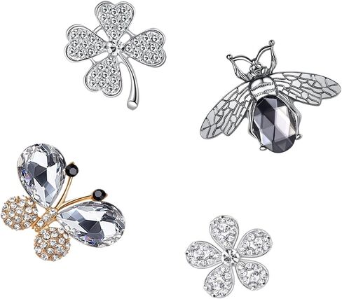 Bling Shoe Charms for Women, 16 Pack Aesthetic Silver Designer Jewel Charms for Adults, Cool Pearl Rhinestone Shoe Decoration Charms with Chain, Cute Metal Gems Shoe Charm, Diamond Shoe Accessories in Saudi Arabia