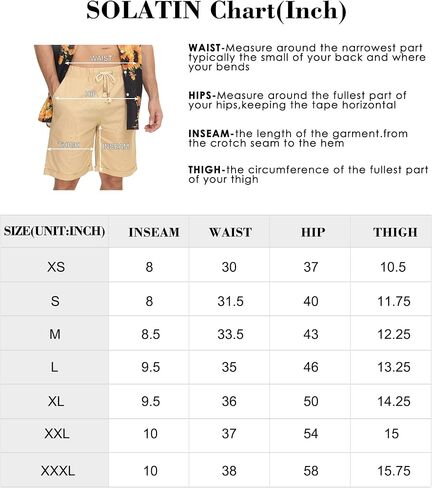 Solatin Mens Linen Shorts Casual Classic Fit Cotton Summer Beach Short Drawstring with Elastic Waist and Pockets in Saudi Arabia