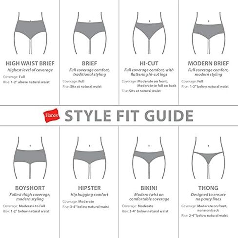 Hanes Women's Pure Bliss Brief Panty 10-Pack in Saudi Arabia