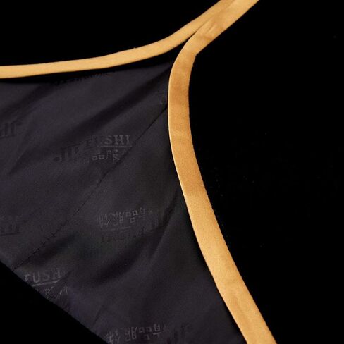 PYJTRL Mens Stylish Court Prince Black Velvet Gold Embroidery Blazer Suit Jacket in Kuwait