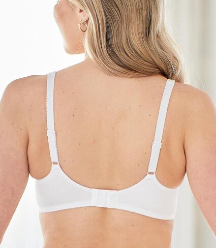 حمالة صدر قطنية لاسلكية بحواف من الساتان 5006715 من Bestform مع أكواب غير مبطنة in Kuwait