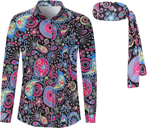 أزياء EBYTOP السبعينات للرجال، أزياء الهالوين في السبعينيات من القرن العشرين للديسكو in Kuwait