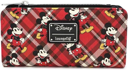 Loungefly x Mickey Mouse Plaid Wallet in Saudi Arabia