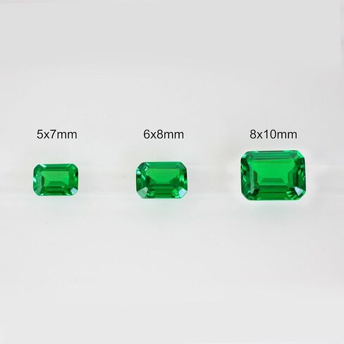 مختبر LETMEXC أحجار كريمة من الزمرد الماس قطع زمرد ممتاز عالي الجودة للمجوهرات المخصصة مع شهادة AGL in Kuwait