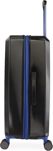 Hurley Wave Hardside Spinner Luggage, Black/Blue, Check in in Saudi Arabia