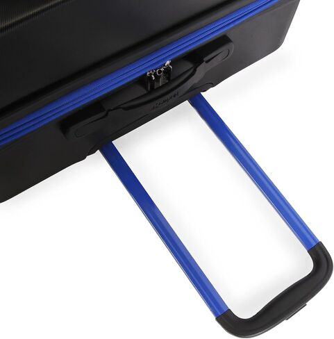 Hurley Wave Hardside Spinner Luggage, Black/Blue, Check in in Saudi Arabia