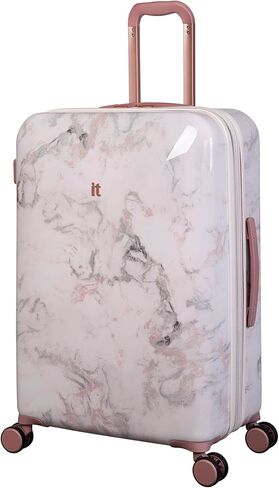 it luggage Sheen 28" Hardside Checked 8 Wheel Expandable Spinner, Tortoise Shell, 27" in Kuwait