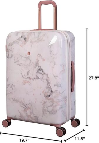 it luggage Sheen 28" Hardside Checked 8 Wheel Expandable Spinner, Tortoise Shell, 27" in Kuwait
