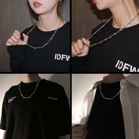 YIIISIIY Y2k مجموعة إكسسوارات المجوهرات Grrunge للنساء والفتيات in Kuwait