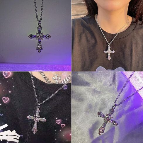 YIIISIIY Y2k مجموعة إكسسوارات المجوهرات Grrunge للنساء والفتيات in Kuwait