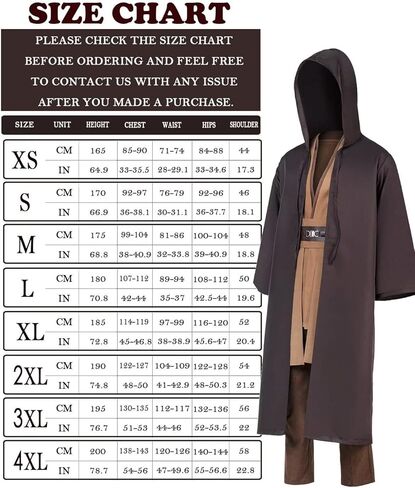 أزياء Anakin للبالغين من الرجال سترة بقلنسوة ملابس الهالوين التأثيرية in Kuwait