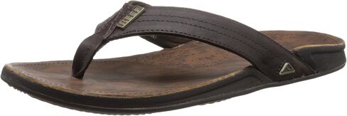 REEF Men's Sandals J-Bay III | Premium Full Grain Mens Leather Sandals for Instant Comfort in Kuwait