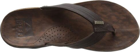 REEF Men's Sandals J-Bay III | Premium Full Grain Mens Leather Sandals for Instant Comfort in Kuwait