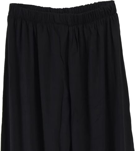 Libaobaoyo Kids Unisex Kung Fu Wide Pants Stretchy Elastic Waist Taichi Martial Arts Practice Trousers for Boys Girls in Saudi Arabia