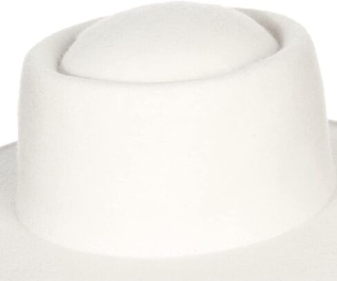 قبعات GEMVIE فيدورا للنساء والرجال، قبعة فطيرة لحم الخنزير، قبعات واسعة الحواف، قبعات الكنيسة ديربي in Kuwait