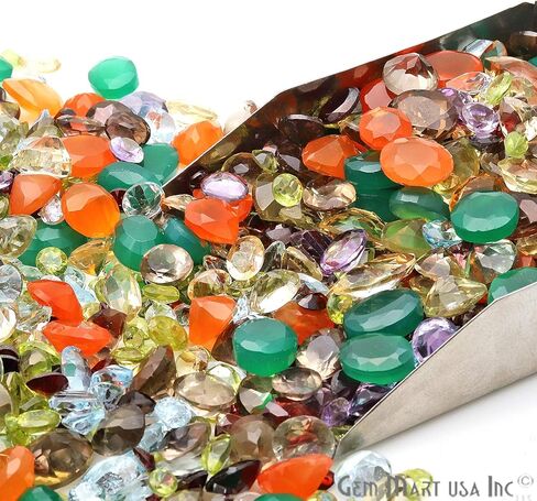 جيم مارت يو اس اي لووس جيمستون (MX 60001) مجموعة احجار كريمة مختلطة 200 قيراط من الاحجار الكريمة الطبيعية السائبة بالجملة، احجار كريمة مختلطة الالوان مختلطة الشكل. in Kuwait