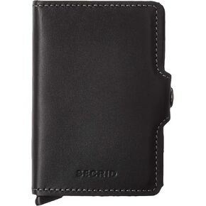 SECRID-Secrid Twin Black Leather Wallet in Kuwait