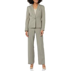 Le Suit Women's Petite Jacket/Pant Suit 50040456-9mv in Kuwait