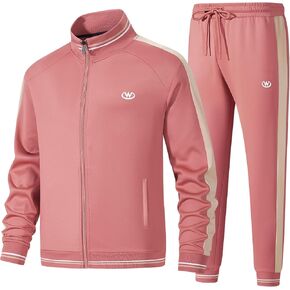 Men's Casual Tracksuits Long Sleeve Jogging Suits Sweatsuit Sets Track Jackets and Pants 2 Piece Outfit