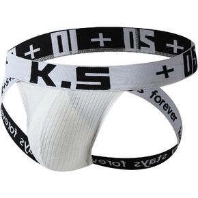 Linemoon Jock Strap Athletic Supporters for Men Cotton Jockstrap Sexy Underwear in Saudi Arabia