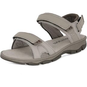 صندل رياضي نسائي للتنزه سيرًا على الأقدام من GRITION مع مقدمة مفتوحة مريحة، صندل مشي صيفي للرحلات في الهواء الطلق، حذاء مائي مع راحة خفيفة الوزن على الشاطئ in Kuwait